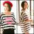  Wear loose cotton long sleeve striped skin a big mouth &quot;Joob&quot; has two colors Code: catworld: 11303150.
